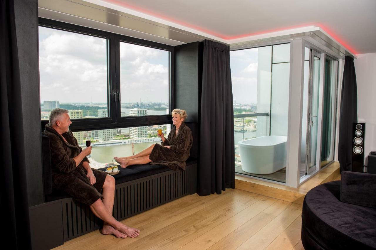 Exclusieve Prive Wellness Penthouse Skynooz Apartment แอนต์เวิร์ป ภายนอก รูปภาพ